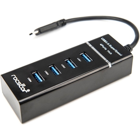 Portable 4 Port Usb C Hub - Usb-C To 4X